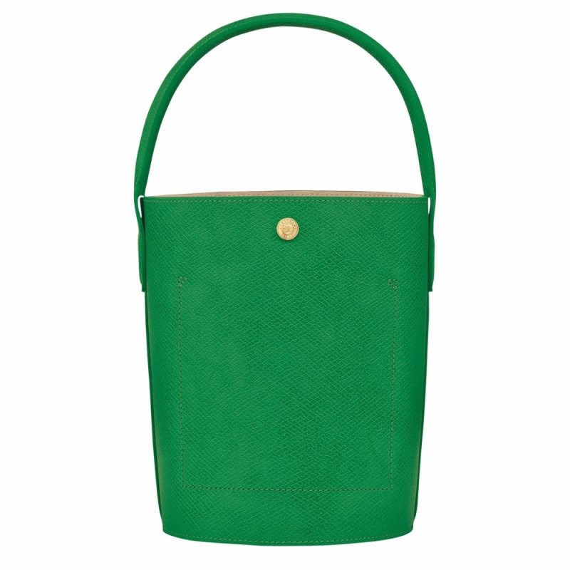 Green Longchamp epure S Women's Bucket Bags